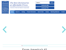 Tablet Screenshot of federalstreetpress.com